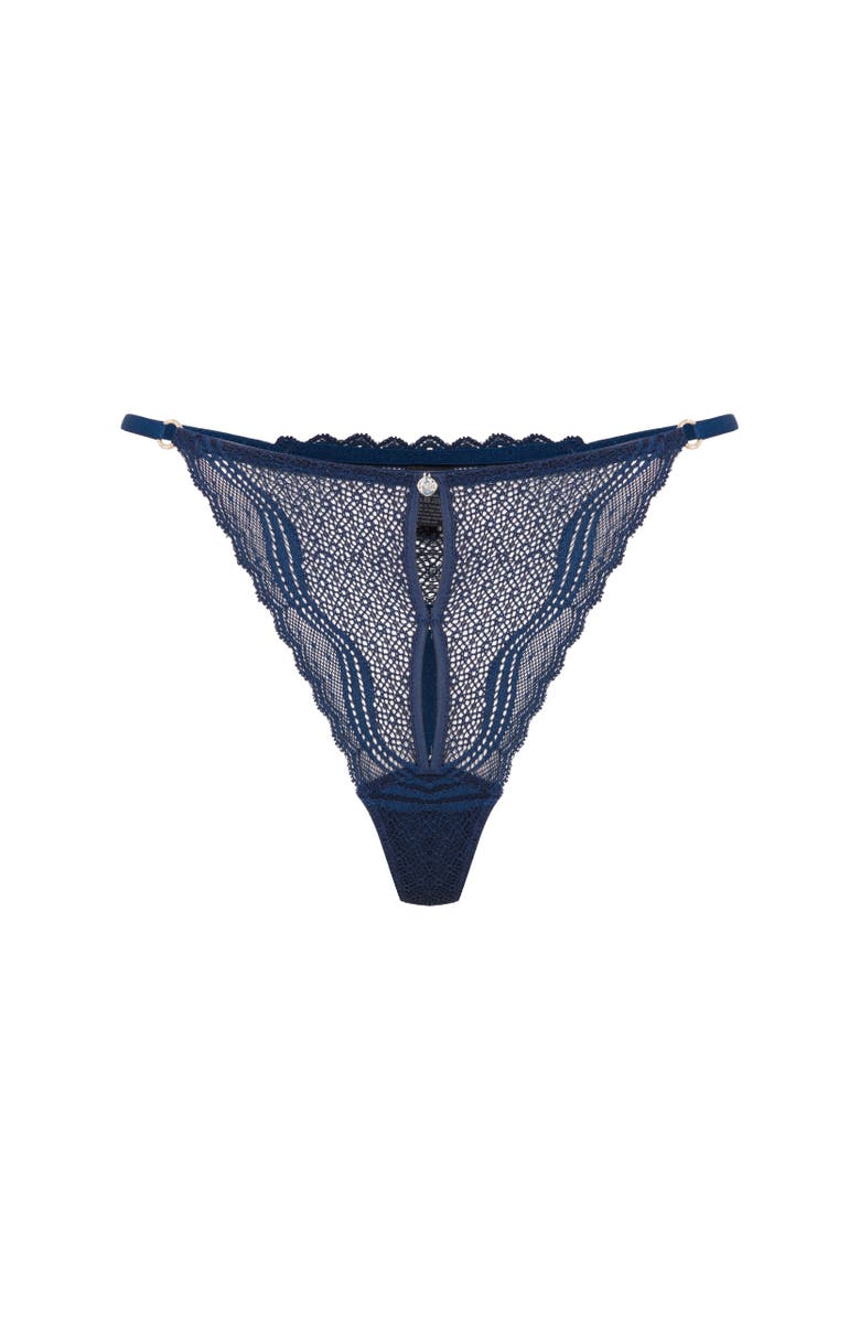 House Of Silk Neima Thong, Alternate, color, Navy