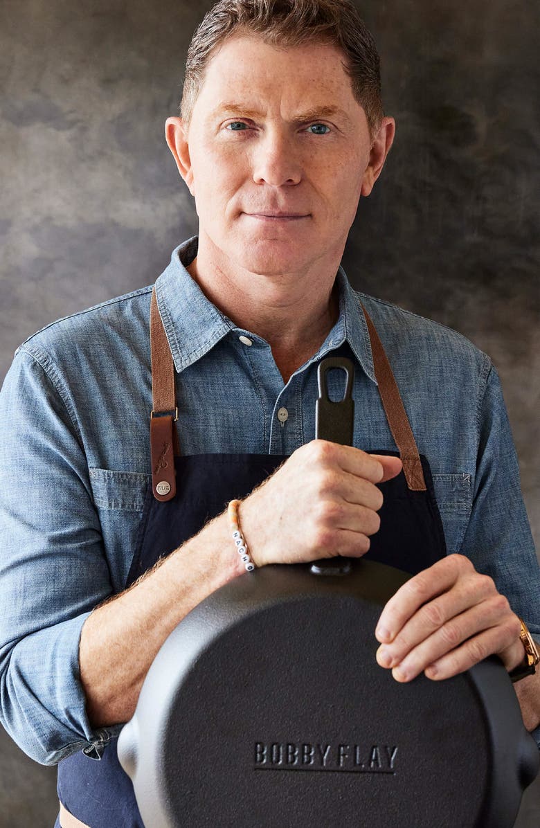 GreenPan x Bobby Flay 12-Inch Cast Iron Frypan, Alternate, color, Black