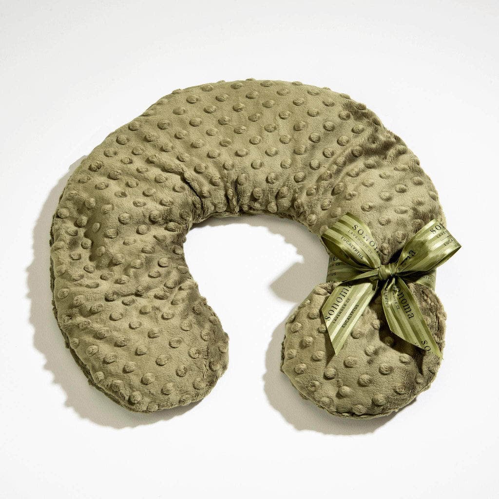 Sonoma Lavender Eucalyptus Neck Pillow In Loden Green