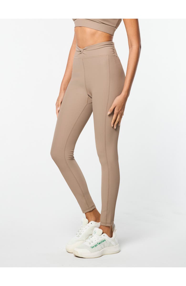 Sergio Tacchini Giulia Leggings, Main, color, Taupe Grey