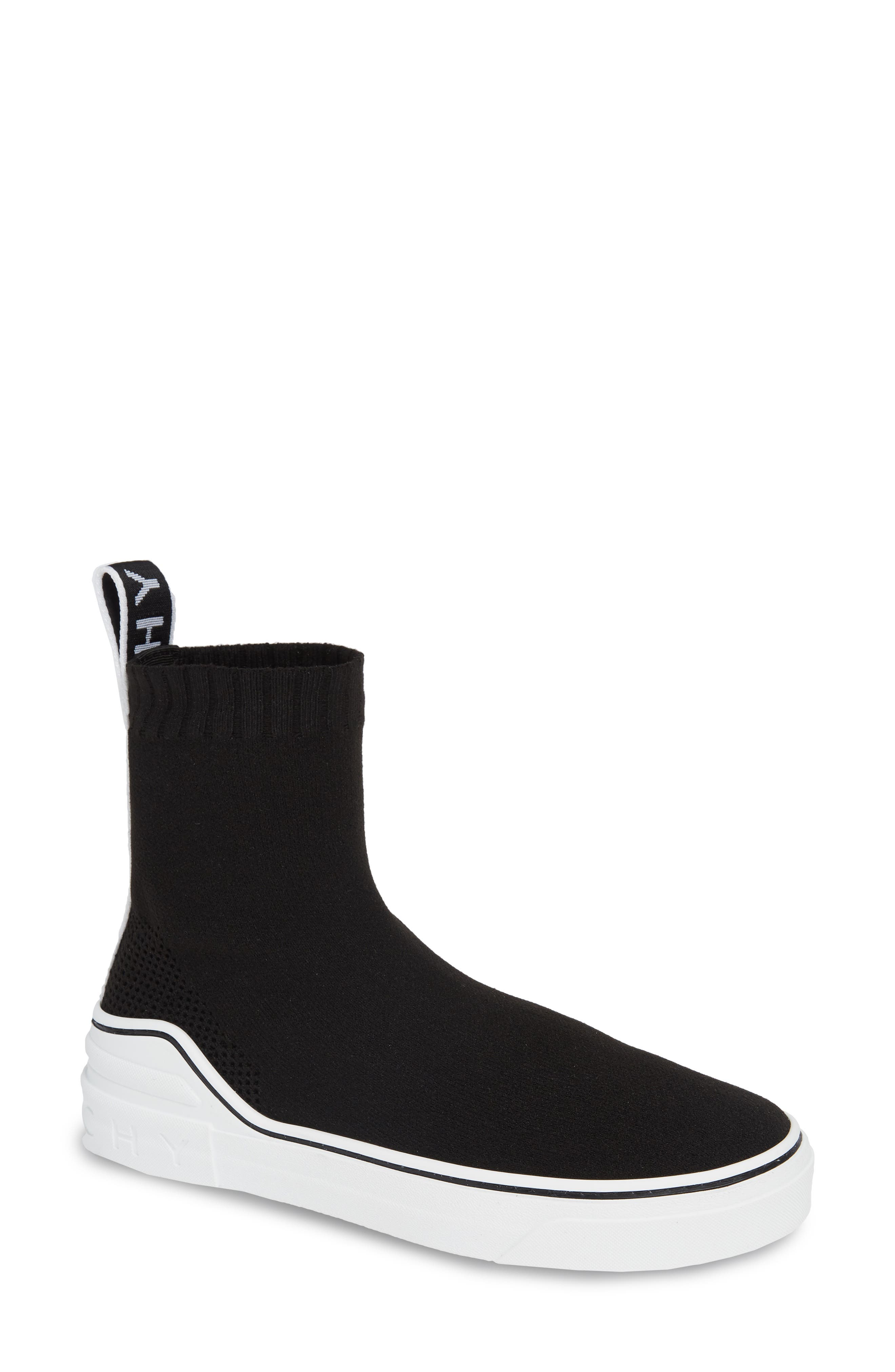 Givenchy George V Hi Sock Sneaker, Main, color, 
