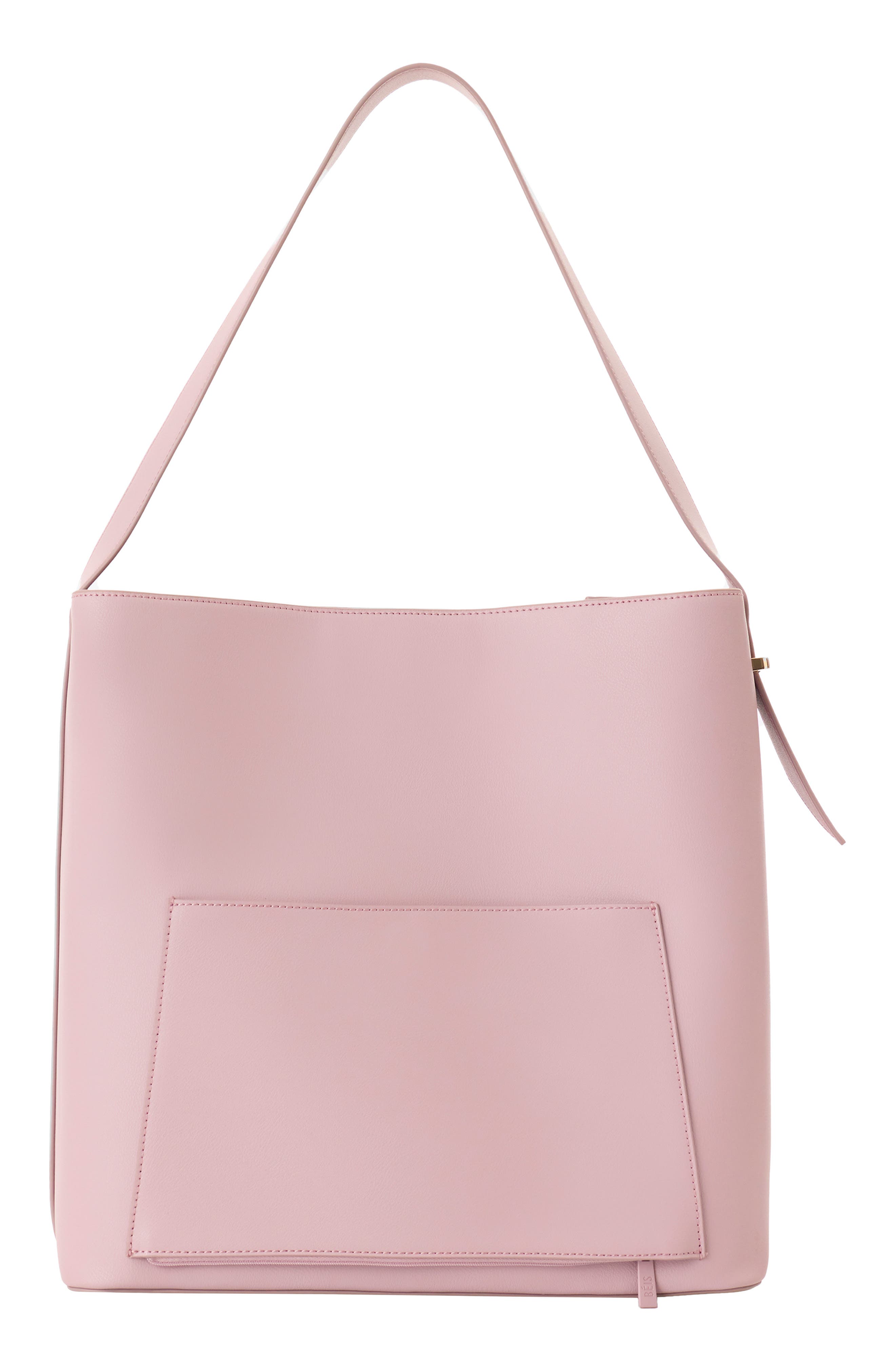 Béis The Essential Wicked Pink Tote, Alternate, color, 