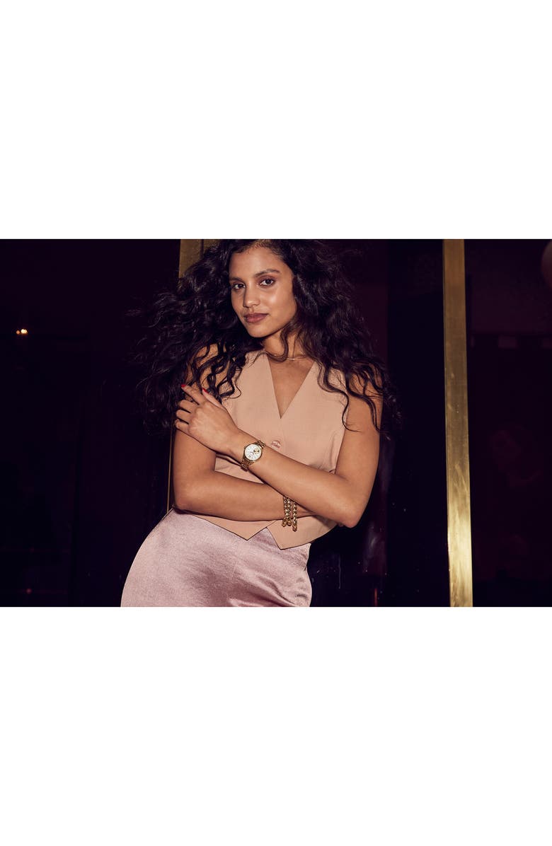 BULOVA Sutton Bracelet Watch, 34.5mm, Alternate, color, Gold-Tone