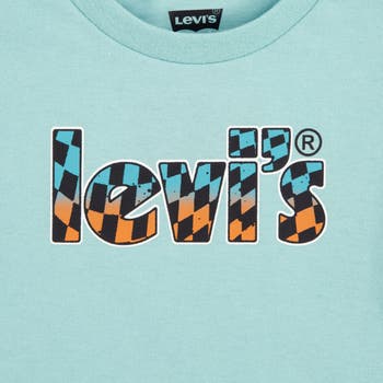 Kids' Checker Logo Graphic T-Shirt & Shorts Set