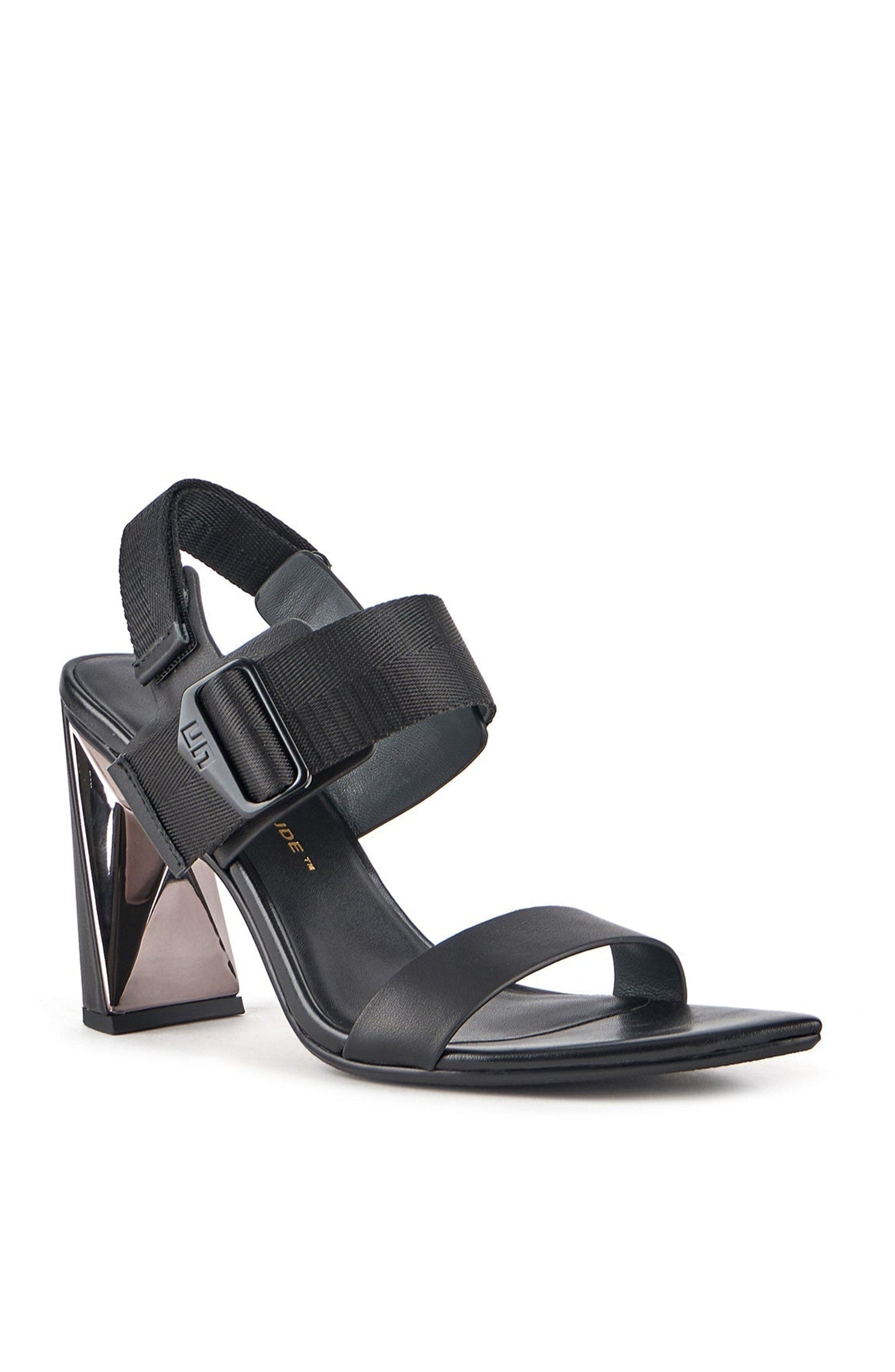 Poly Soga Hi Sandals, Alternate, color, Black