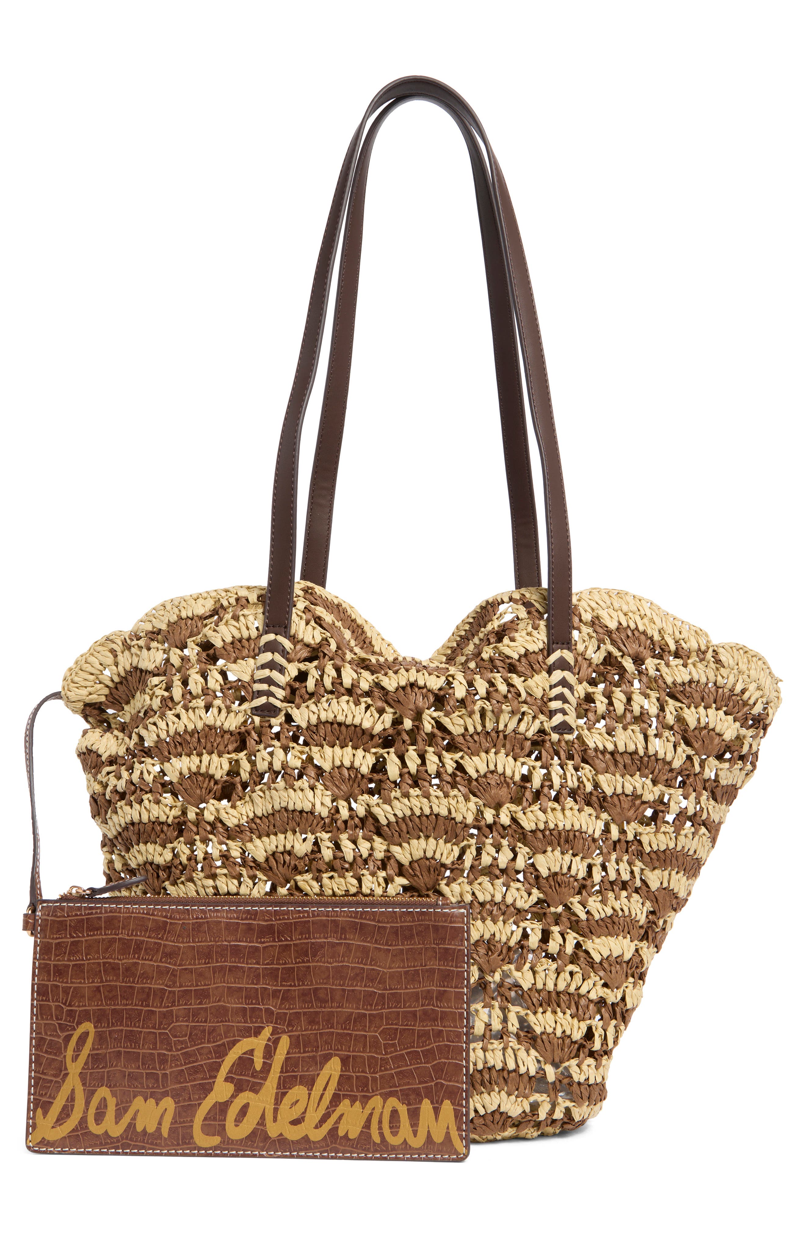 Laylah Raffia Tote, Alternate, color, NATURAL