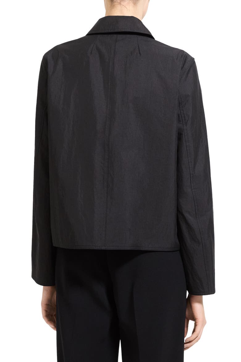 Boxy Patch Pocket Jacket, Alternate, color, BLACK