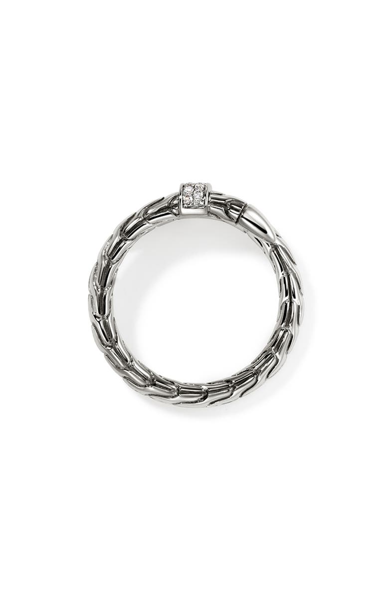 Spear Ring, Diamonds, Wide