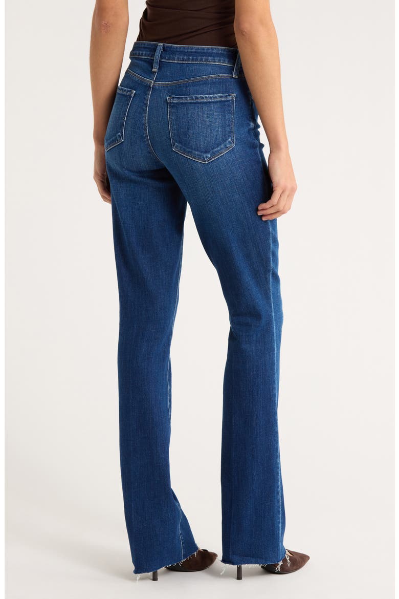 Ruth Raw Hem Straight Leg Jeans, Alternate, color, MARVISTA