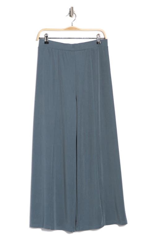 Nordstrom Rack Modal Blend Pull-on Wide Leg Pants In Blue Slate