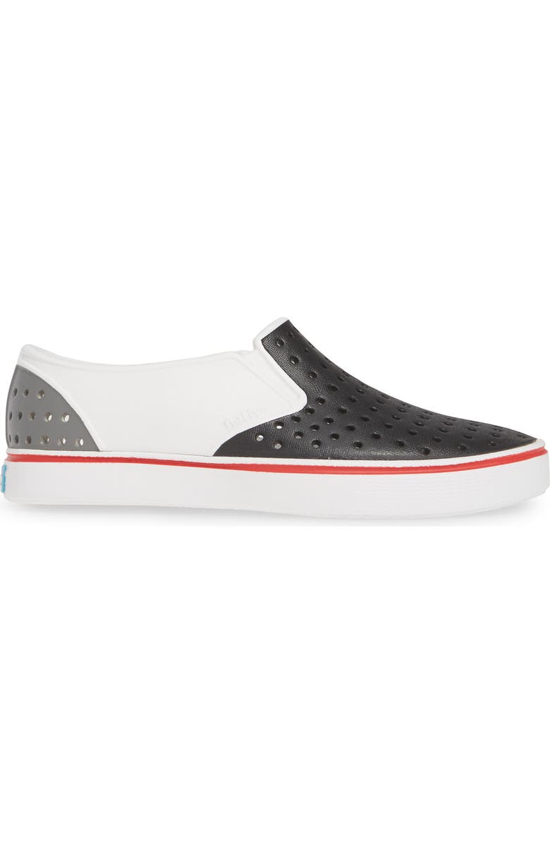 Native Shoes Miles Colorblock Slip-On Vegan Sneaker, Alternate, color,