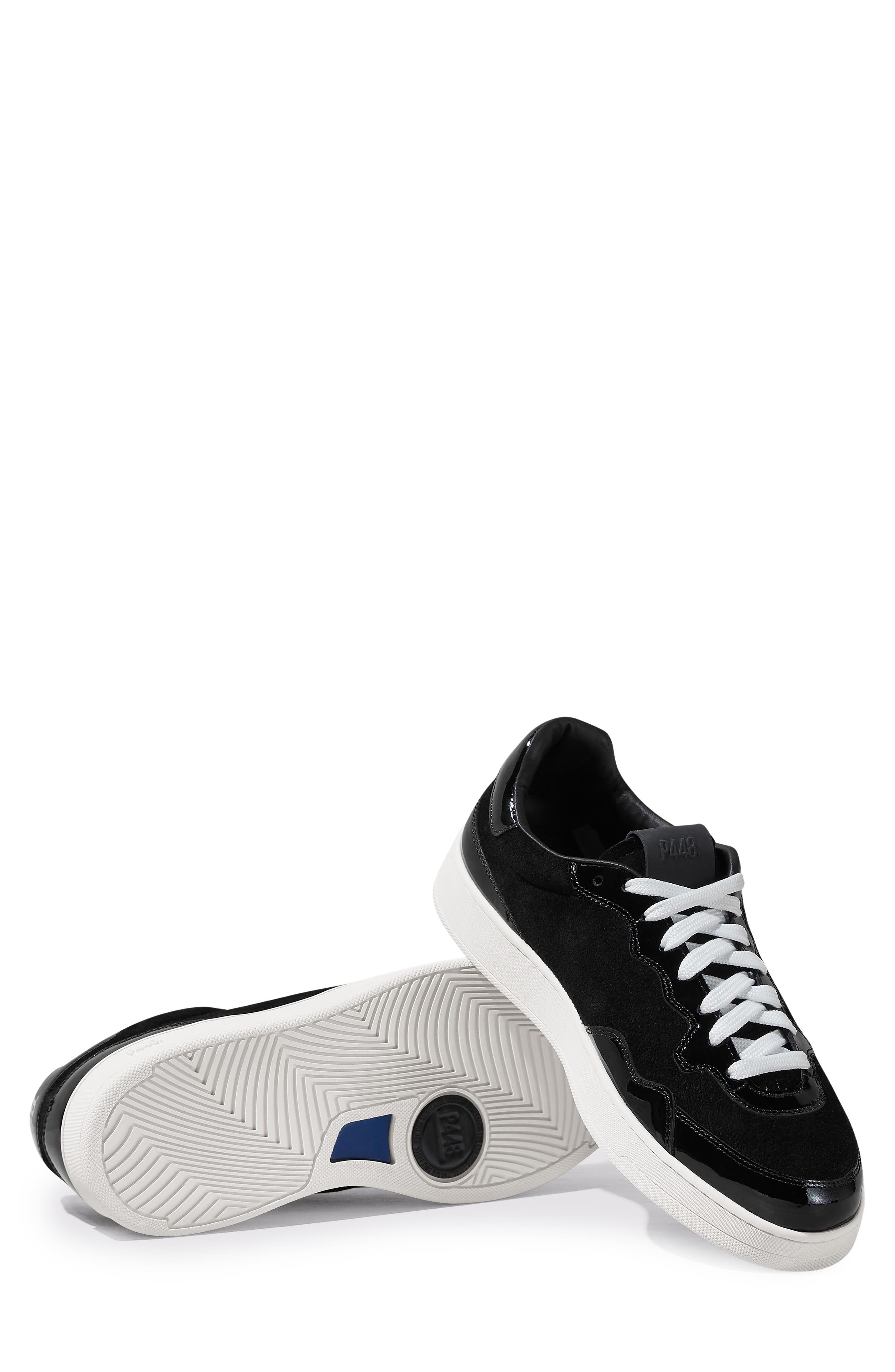 P448 Vert Sneaker, Alternate, color, Black-Patent