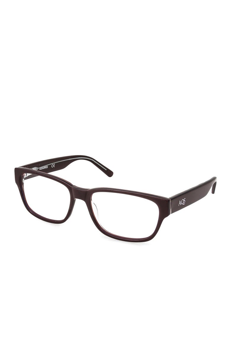 AQS 54mm Dexter Rectangular Optical Glasses, Main, color,