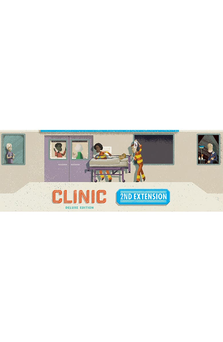 Capstone Games Clinic Deluxe Extension 2 Strategy Board Game, Alternate, color,