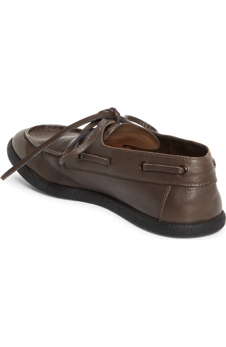 The Row Novus Boat Shoe, Alternate, color, Vintage Brown