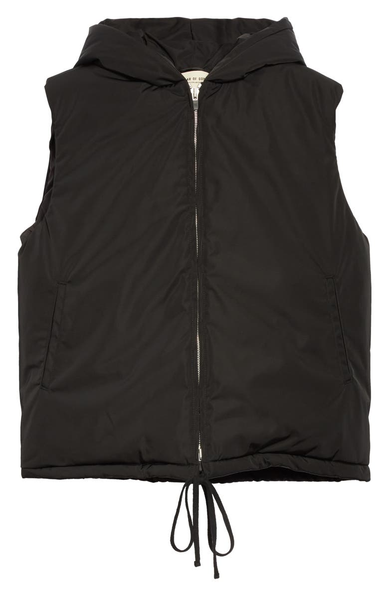 Fear of God Hooded Nylon Vest, Alternate, color,