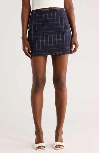 French Connection Windowpane Skirt