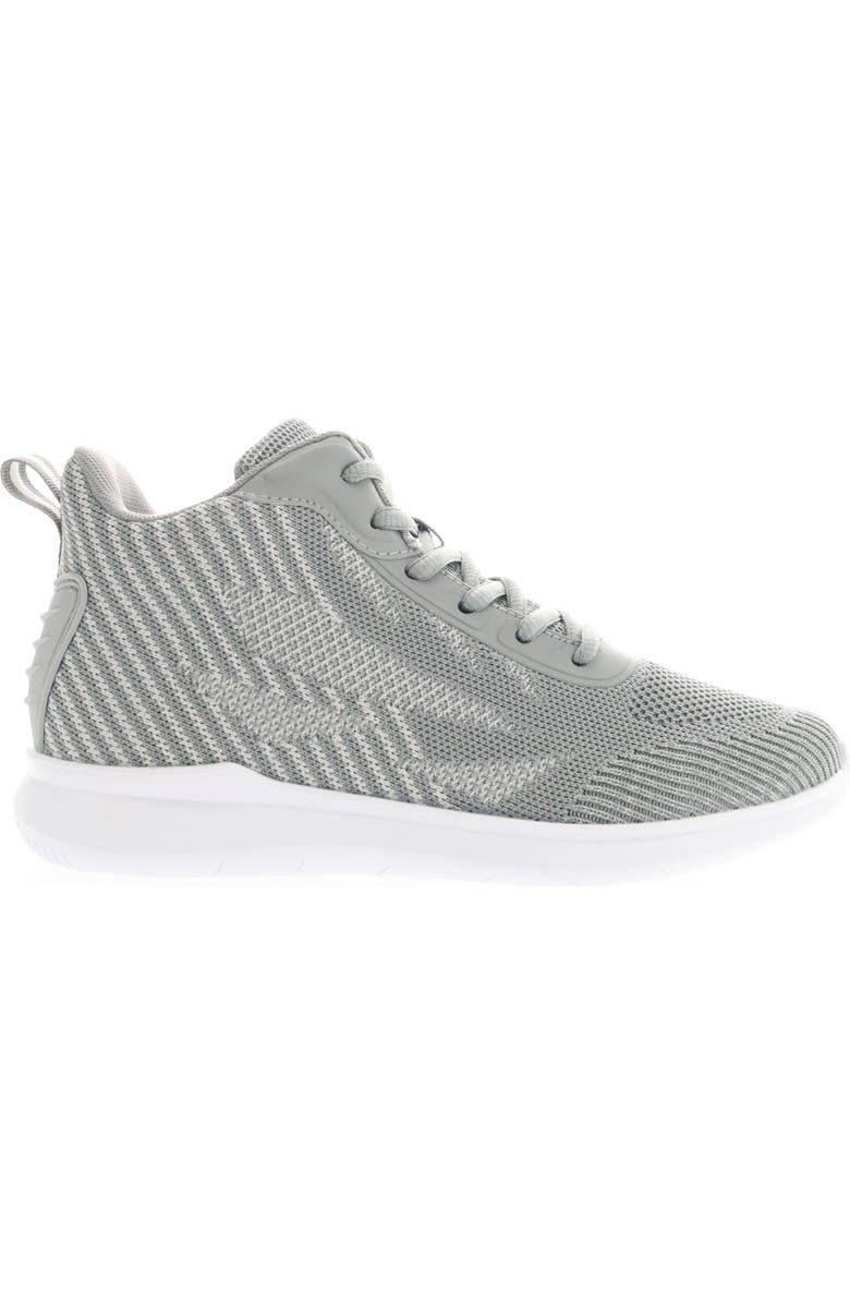 Propét Travelbound Hi Sneaker, Alternate, color, Grey