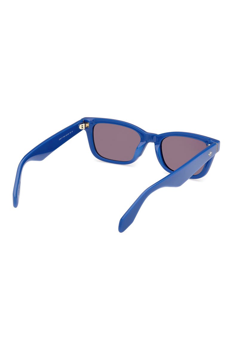 Navigator Sunglasses, Alternate, color, SHINY BLUE/ SMOKE