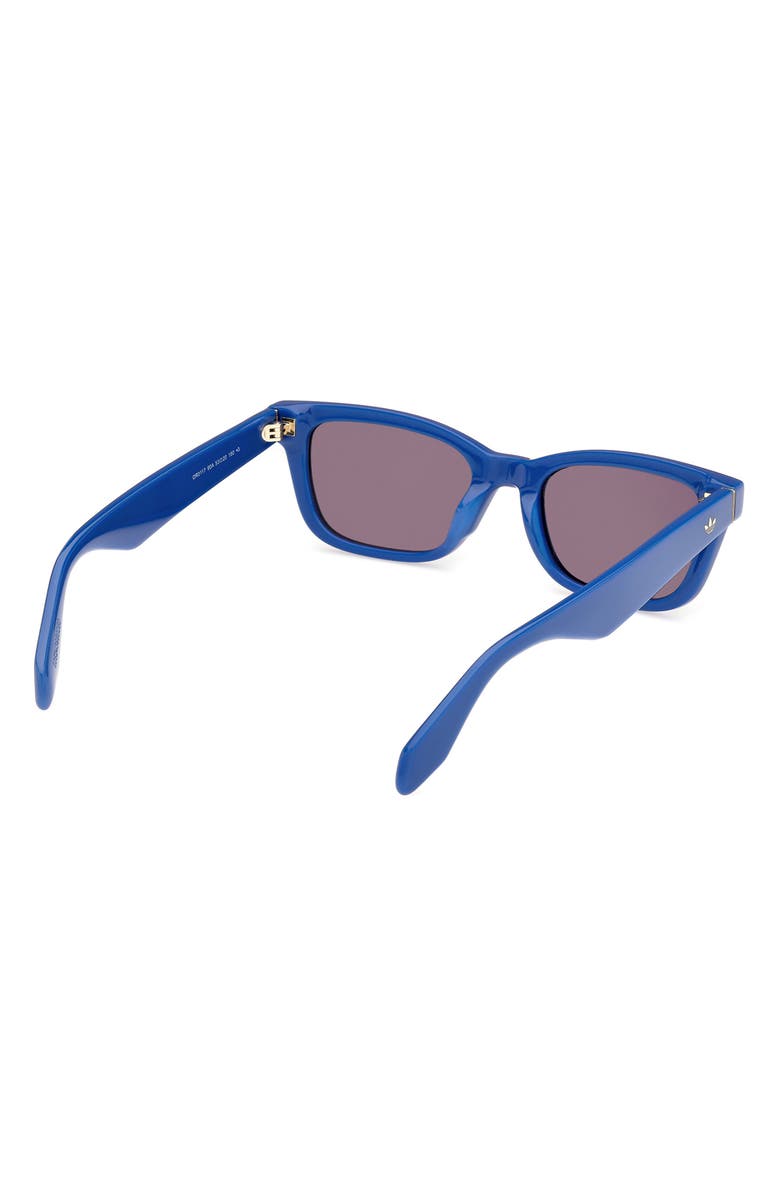 adidas Navigator Sunglasses, Alternate, color, Shiny Blue/ Smoke