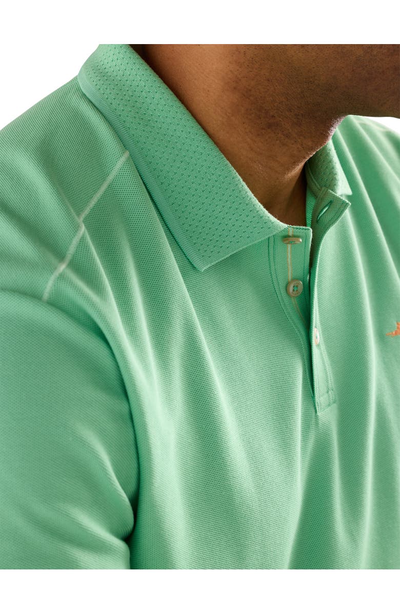 Tommy Bahama Big & Tall Emfielder IslandZone<sup>®</sup> Polo Shirt, Alternate, color, Lt Neptune Green