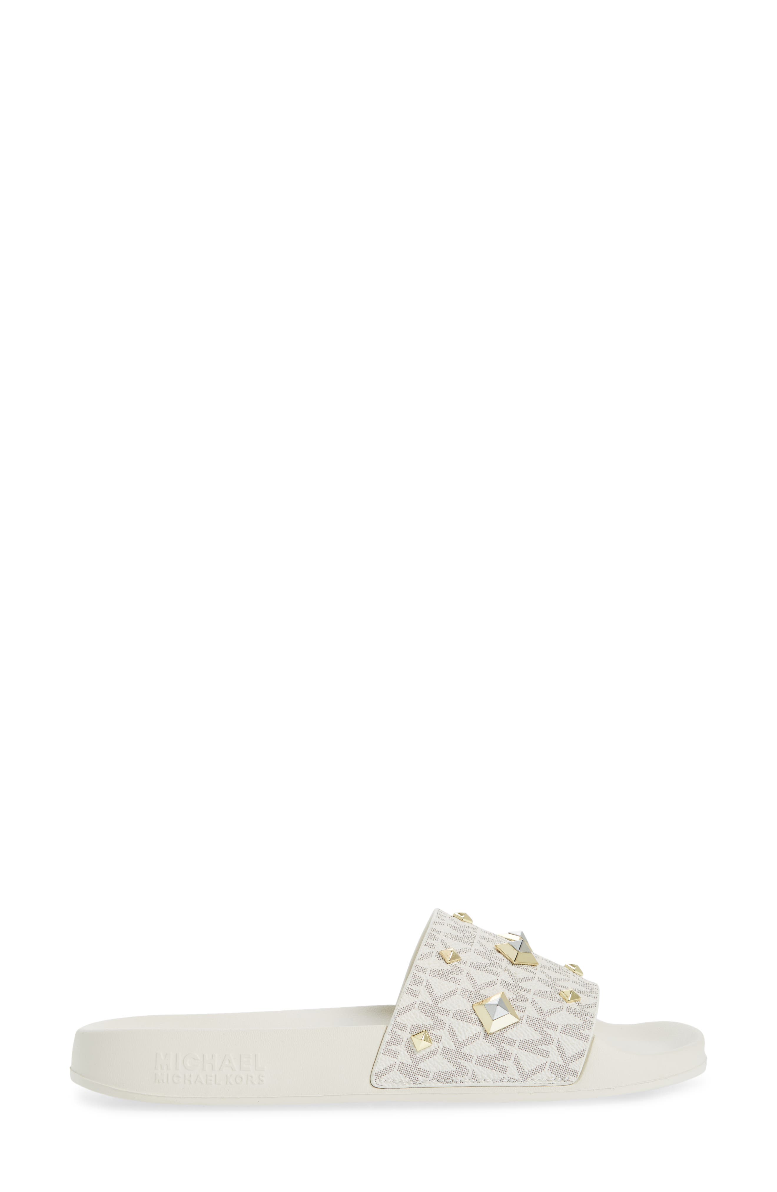 Gilmore Slide Sandal, Alternate, color, VANILLA