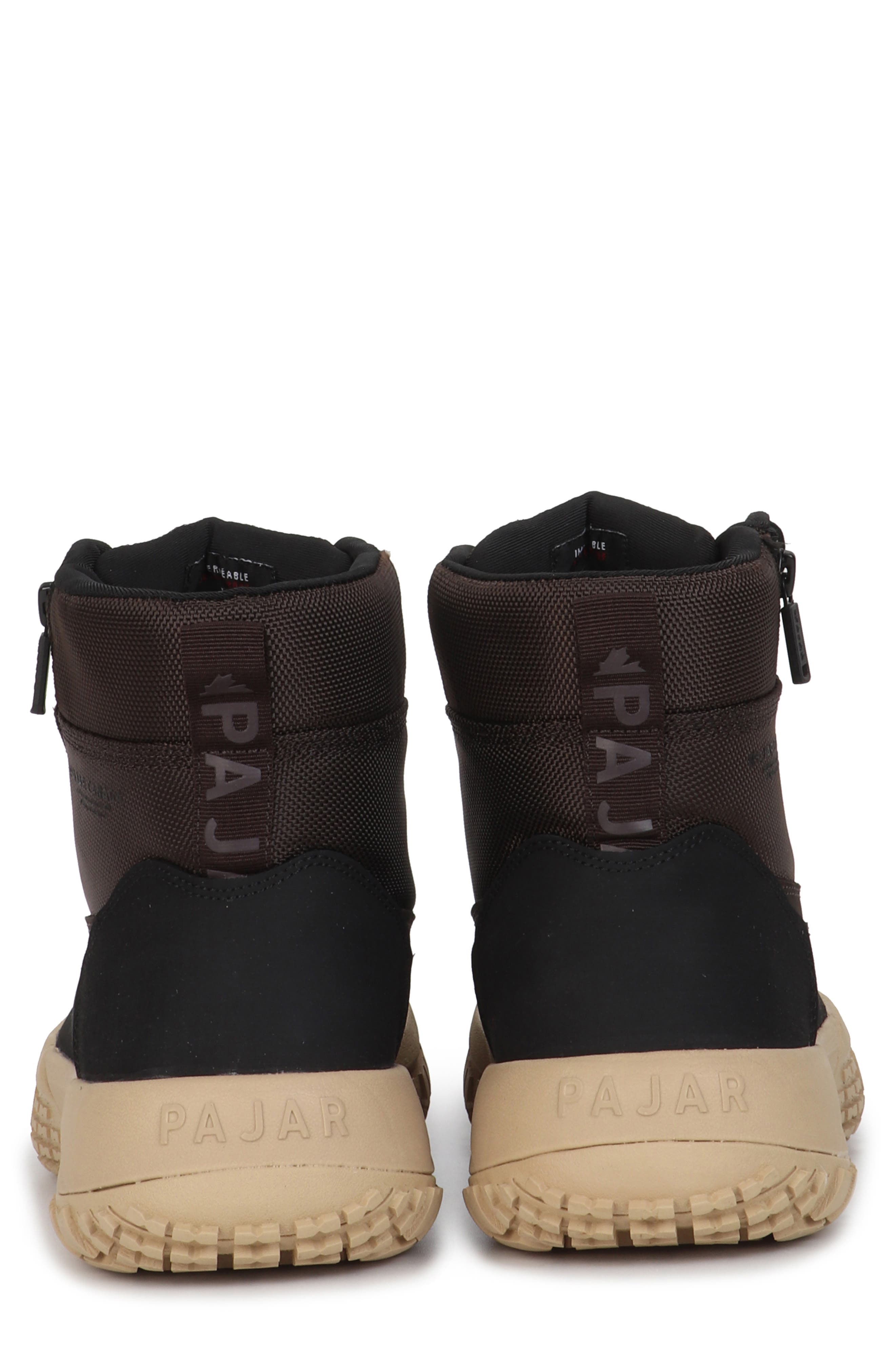 Pajar Noralp Waterproof Winter Boot, Alternate, color, Ground Coffee/ Black