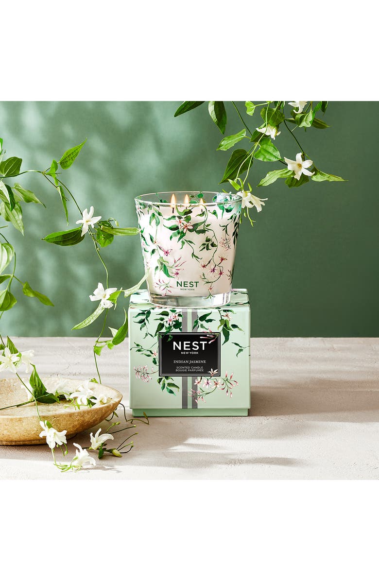 NEST New York Indian Jasmine 3-Wick Candle, Alternate, color,