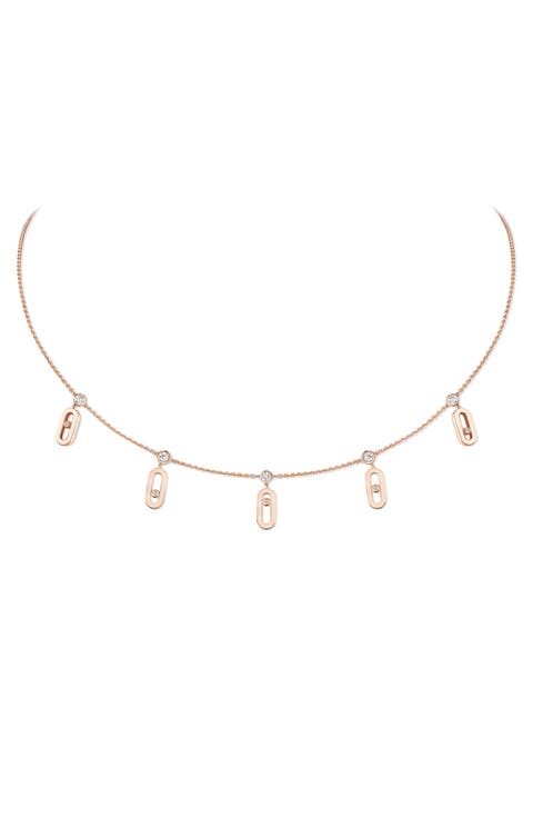 Move Uno Tassel Choker Necklace