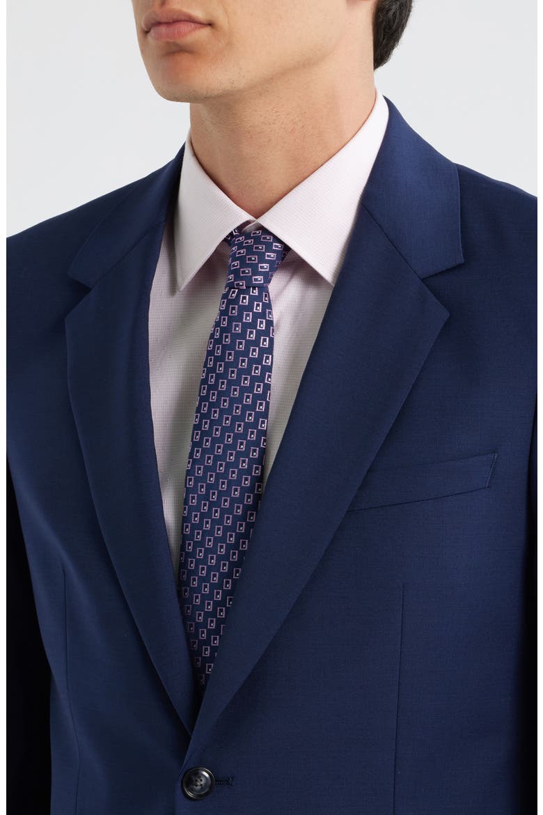 Houston Navy Wool Sport Coat, Alternate, color, OPEN BLUE