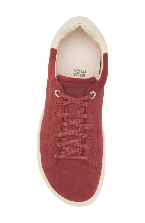 Birkenstock Bend Sneaker In Burgundy