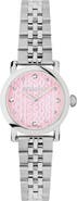 Missoni Mini Monogram Swiss Quartz Bracelet Watch, 28mm