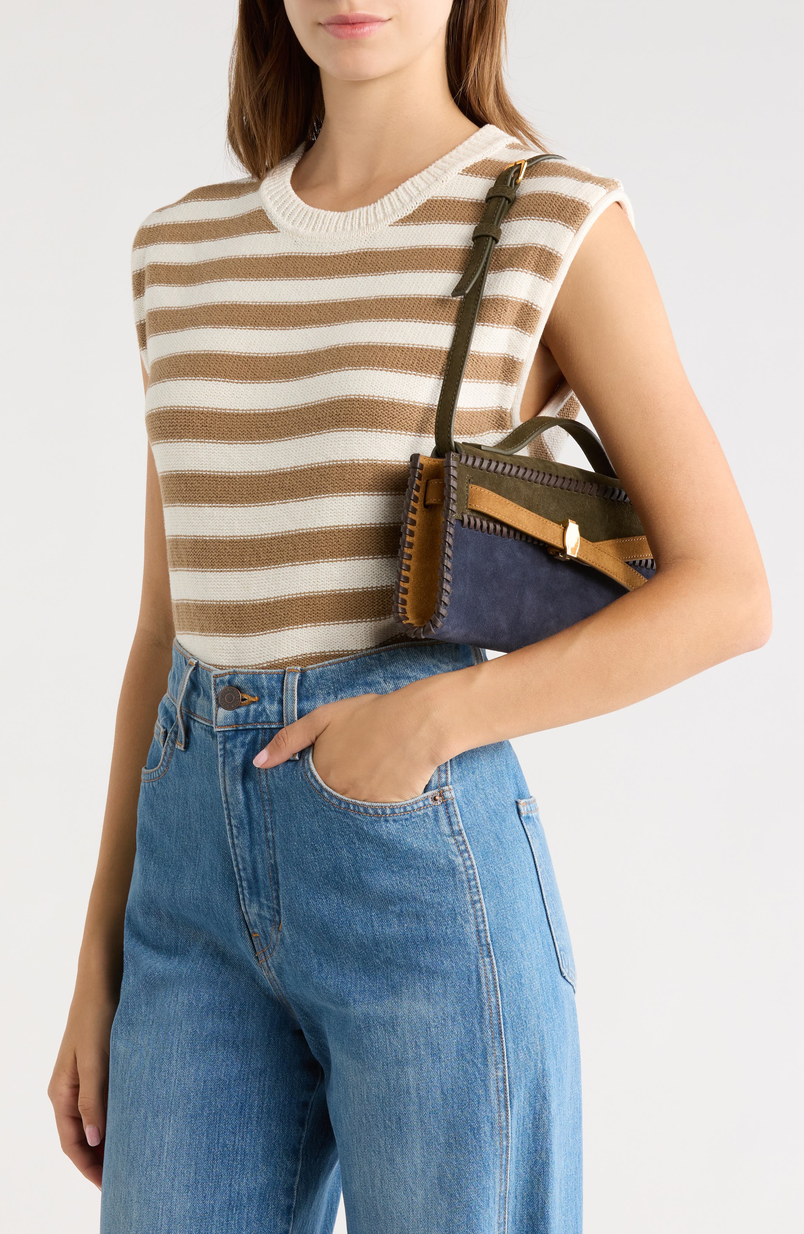 Colorblock Dash Clutch, Alternate, color, CYPRESS MULTI