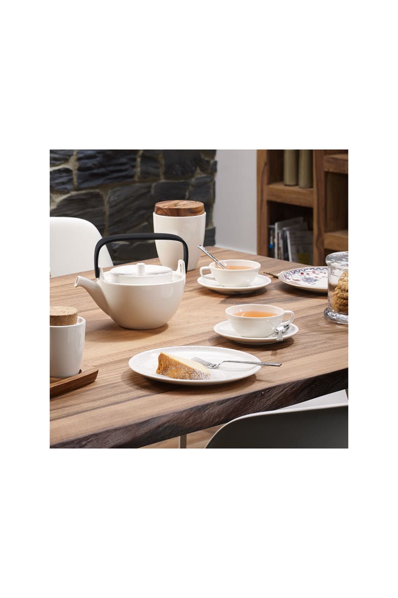 Artesano Original Set of 6 Salad Plates, Alternate, color, white