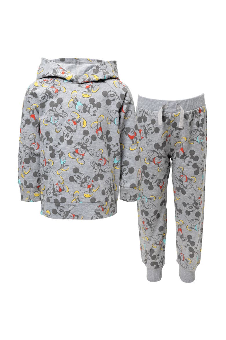Mickey Mouse Fleece 2-Piece Hoodie and Joggers Set, Alternate, color, Mickey Mouse Grey