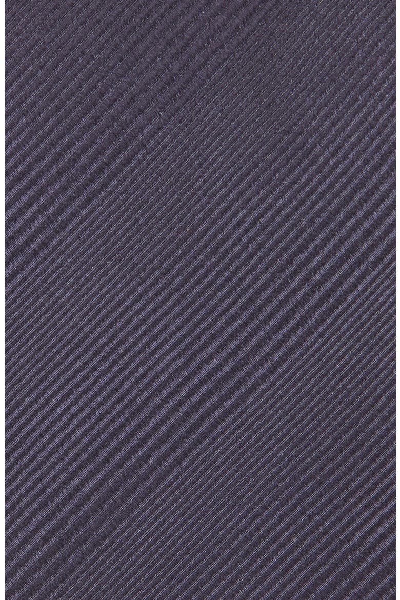 Irregular Silk Twill Tie, Alternate, color, HB996 DEEP NAVY