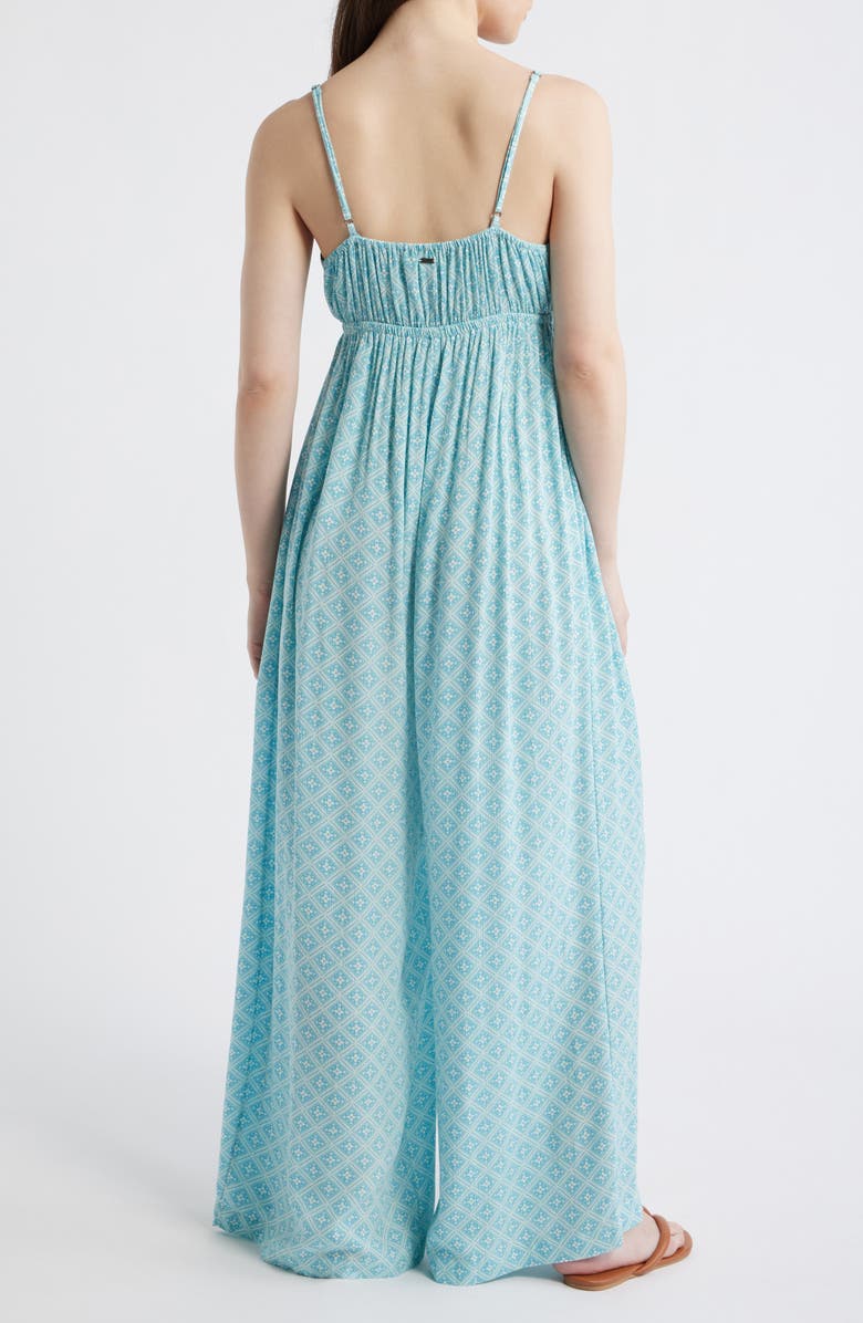 Rip Curl Half Moon Bay Maxi Sundress, Alternate, color, Sea Blue