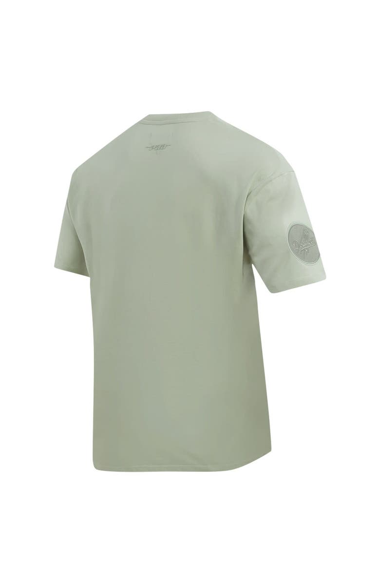 PRO STANDARD Men's Pro Standard Mint Los Angeles Dodgers Neutral CJ Dropped Shoulders T-Shirt, Alternate, color, 