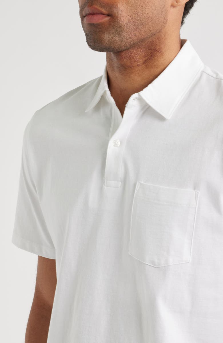 vineyard vines Surf Pima Cotton Polo, Alternate, color, White Cap