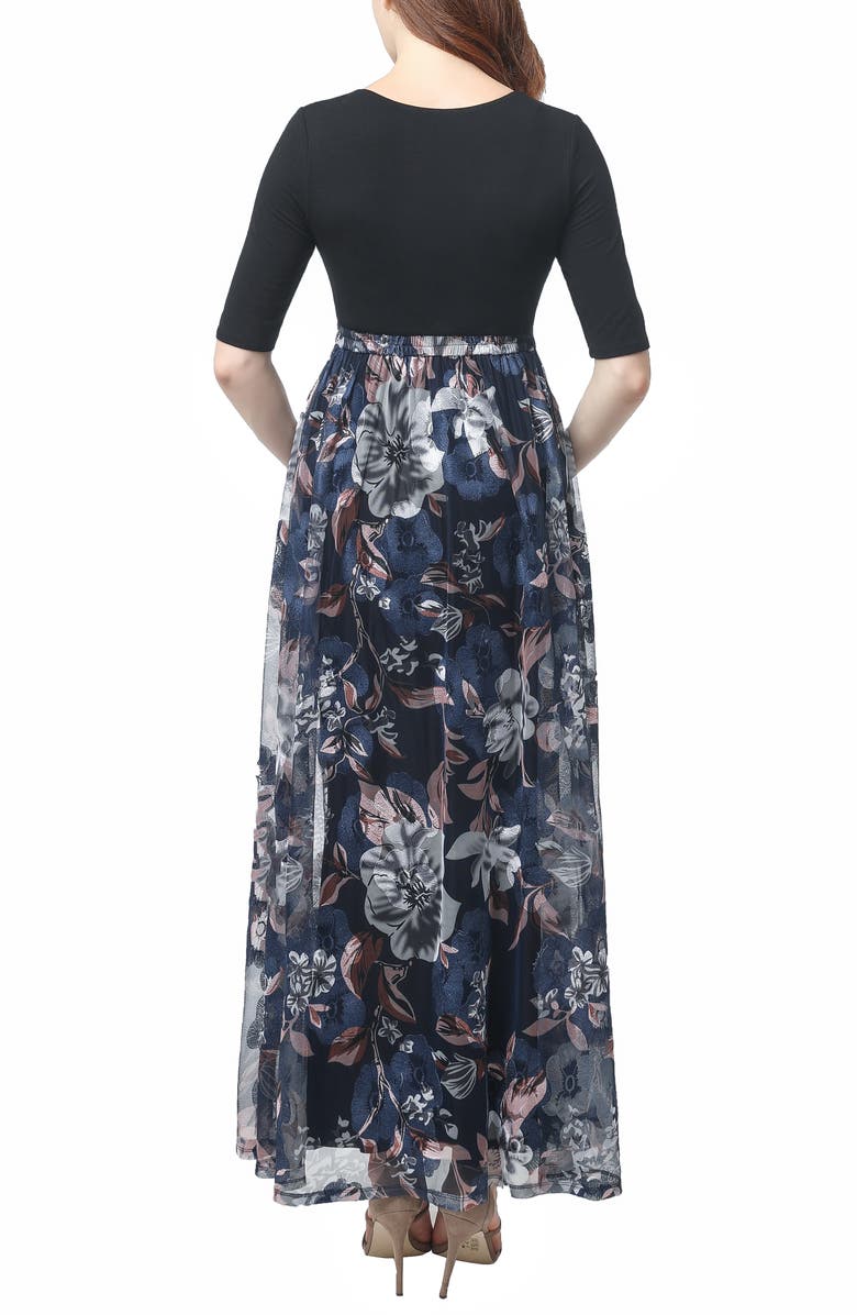 Kimi and Kai Annabelle Maternity Dress, Alternate, color, 