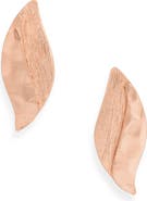 Karine Sultan Leaf Drop Earrings