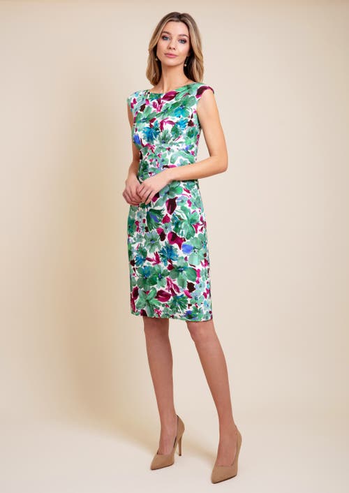 Alie Street London Pippa Shift Dress In Blue