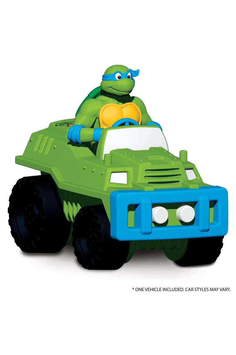 Deluxe Tmnt Floor Playmat & Toy Car, Alternate, color, Multicolored