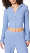 Florence by Mills Cozy Crop Zip Sweater Hoodie