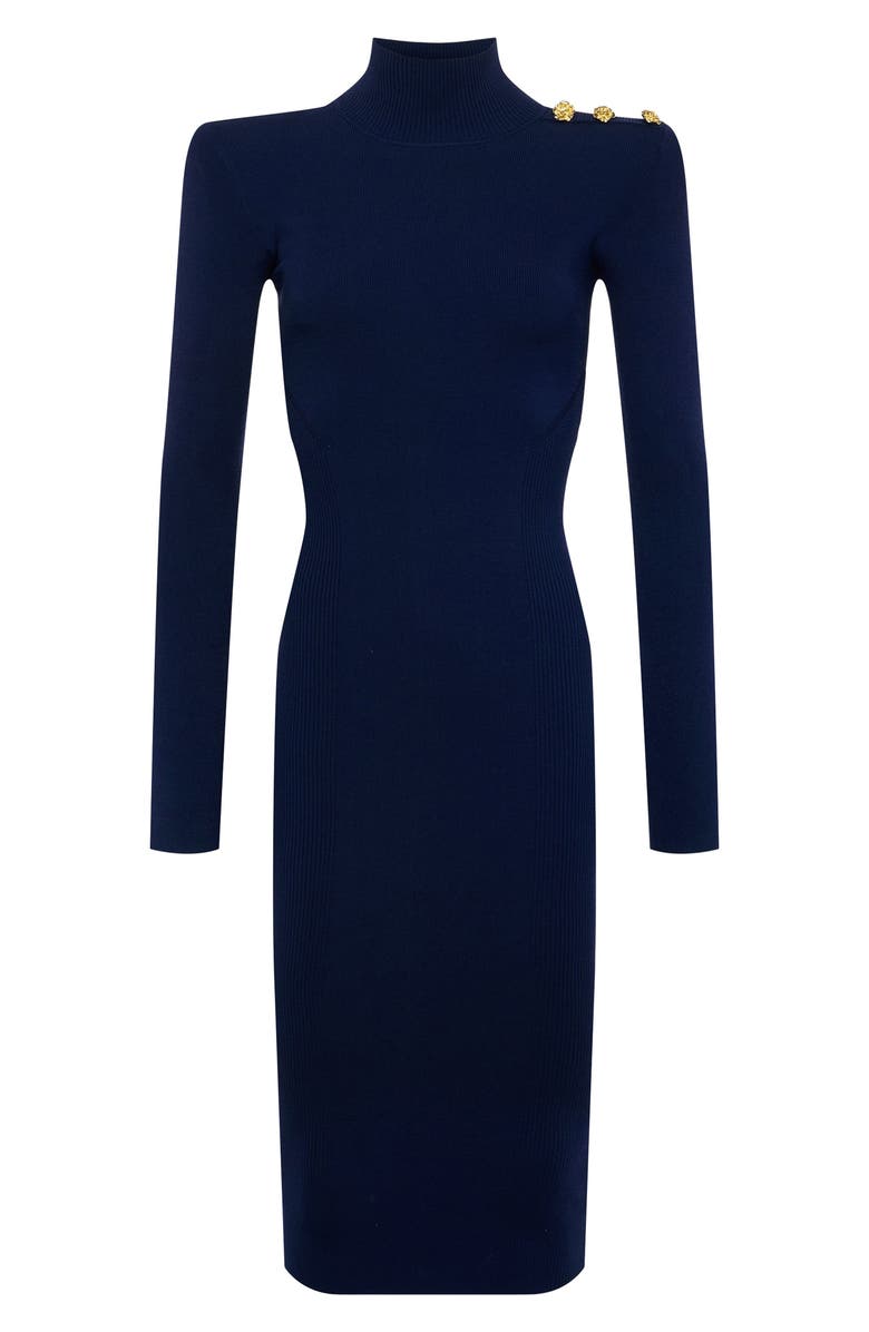 L'AGENCE Larelle Long Sleeve Sweater Dress, Alternate, color, 