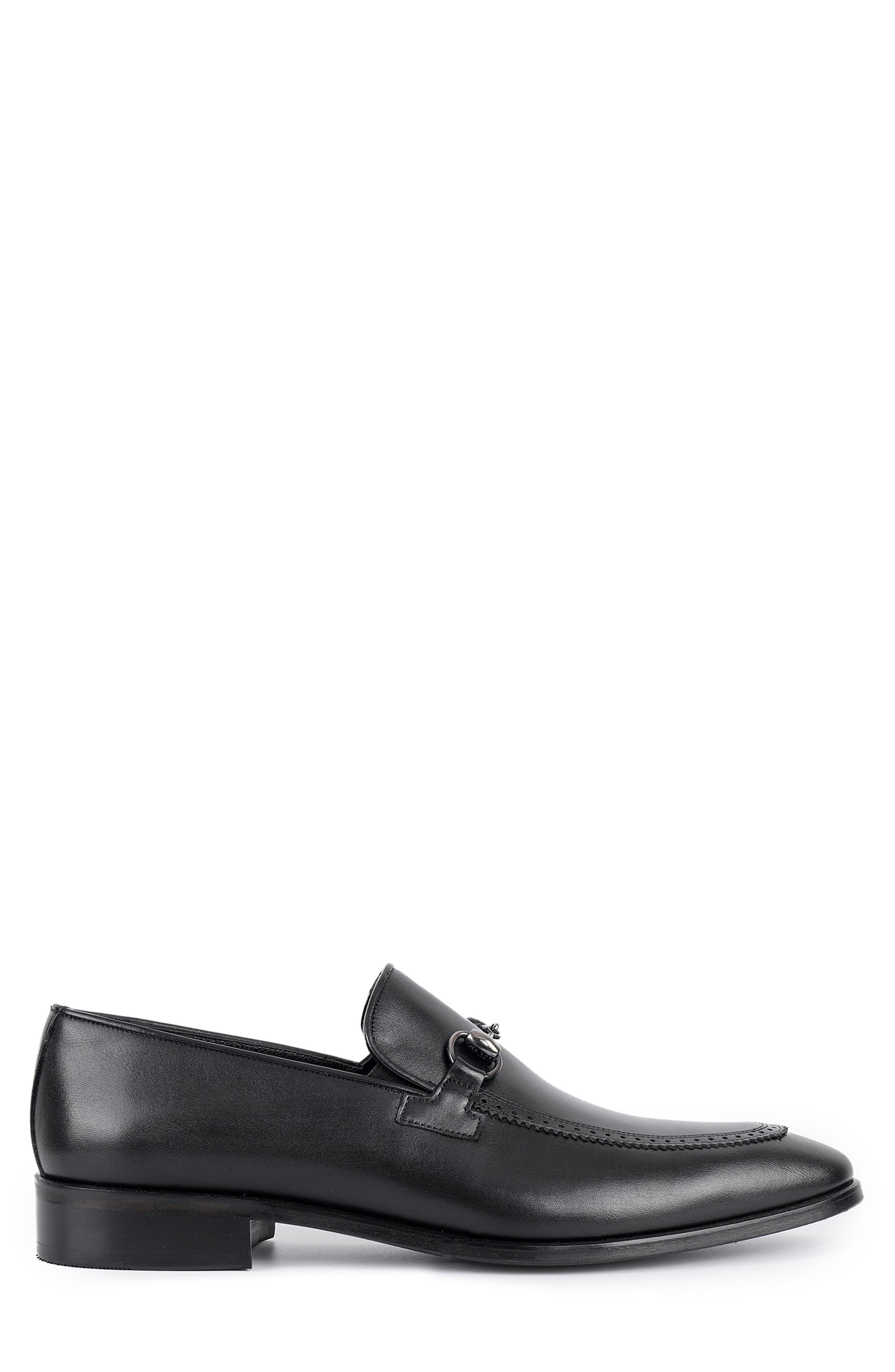 VELLAPAIS Danbury Horsebit Loafer, Alternate, color, Black