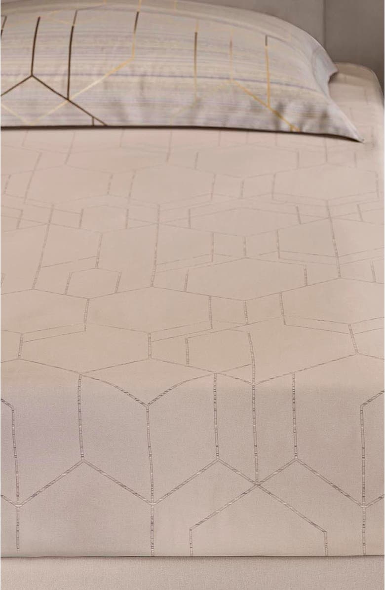 Togas Noeys fitted sheet, Alternate, color, Brown