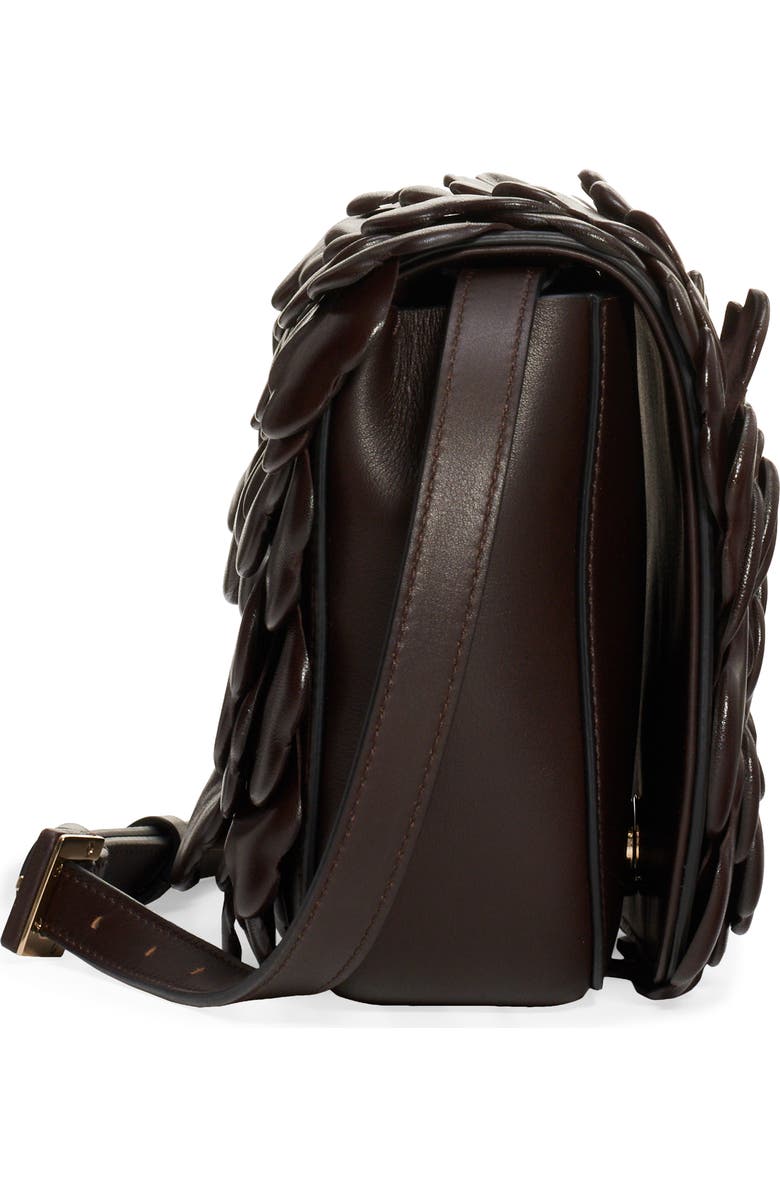 Valentino Garavani Small Atelier Rose Leather Shoulder Bag, Alternate, color,