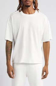 Elwood Core Oversize Crop Cotton T-Shirt