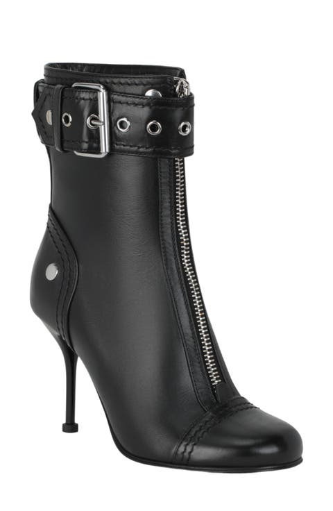 Buckle Ankle Bootie (Women)